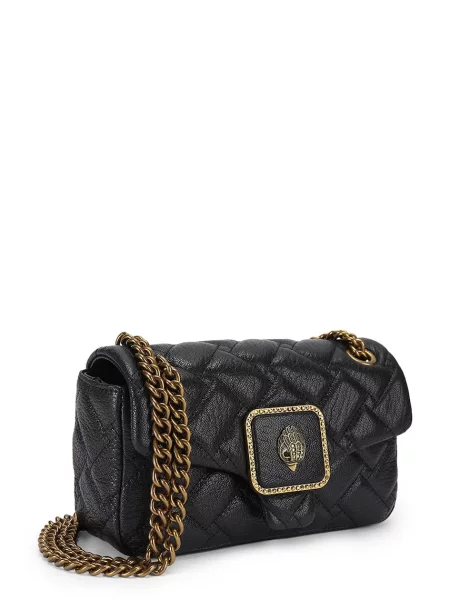 Kurt Geiger De piele geantă pe umăr MINI PIMLICO negru