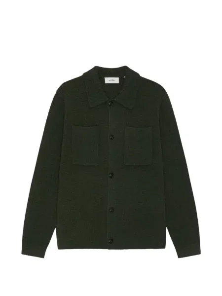 Cardigan Les Deux tricotate verde