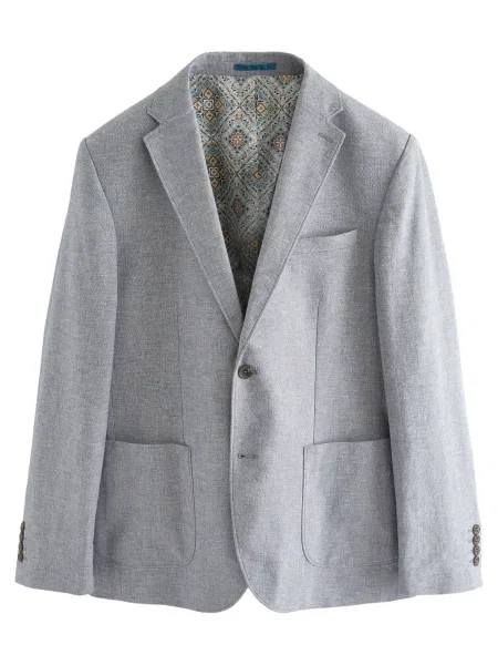 Next Sacou bleumarin / murdar alb