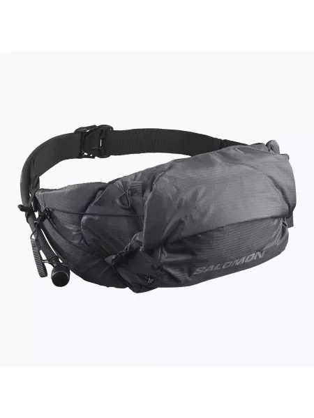 Pas do biegania Salomon Cross Season Waist + bukłak 1l ebony/black czarny