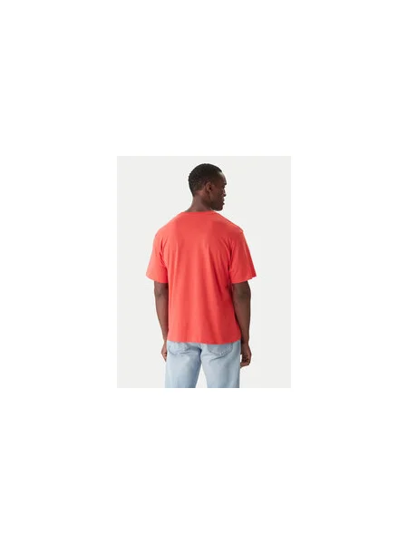 Jack & Jones Póló Holiday Cartoon Relaxed Fit piros