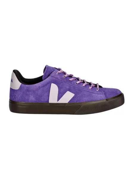Sneakersy Veja Campo zamszowe fioletowe
