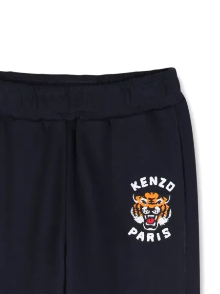 Spodnie dziecięce Kenzo czarne