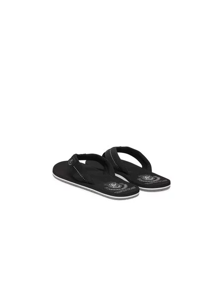 Šlepetės per pirštą Tommy Hilfiger Patch Hilfiger Beach Sandal juoda