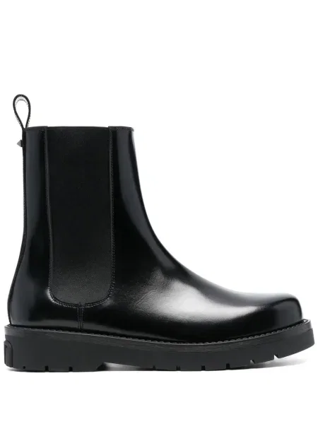 Botine chelsea Valentino Garavani din piele negru
