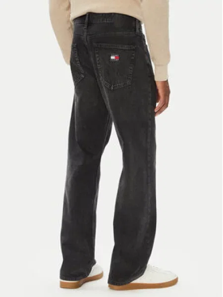 Tommy Jeans Farmer Otis Straight Fit fekete