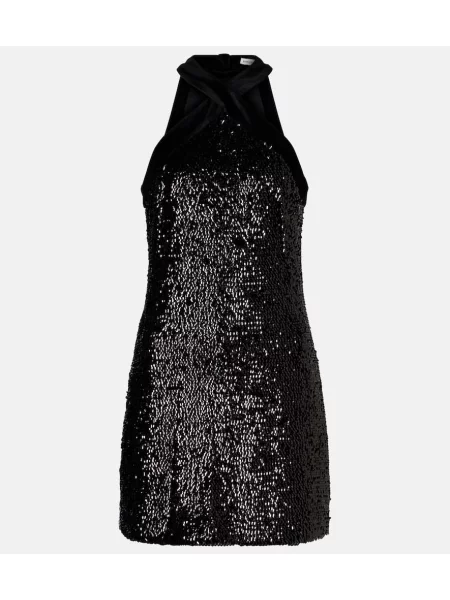 Rochie Simkhai cu gât halter negru