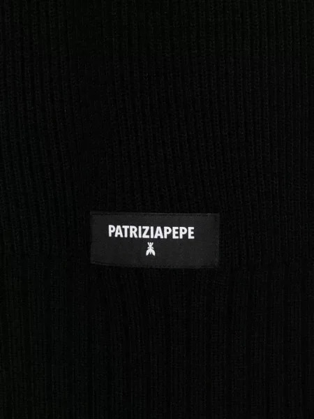 Fular Patrizia Pepe de lână negru