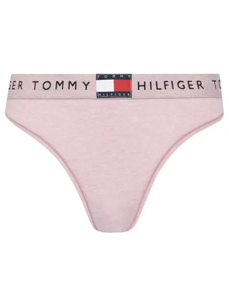 Tommy Hilfiger Класически дамски бикини Розов черно