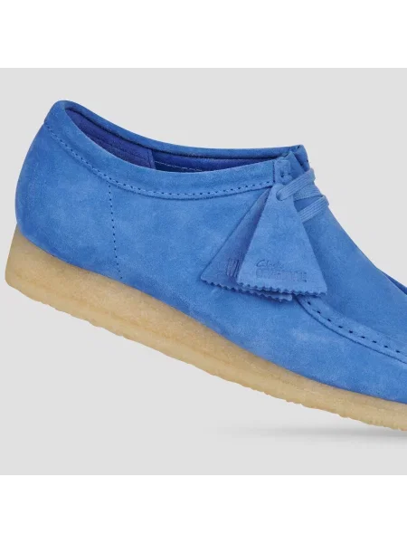 Pantofi Clarks Originals albastru