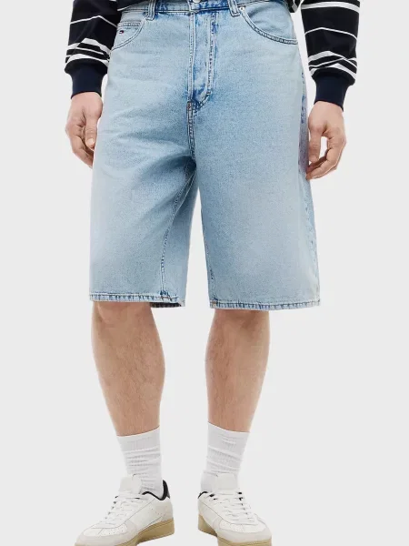 Джинсовые шорты Tommy Jeans голубые