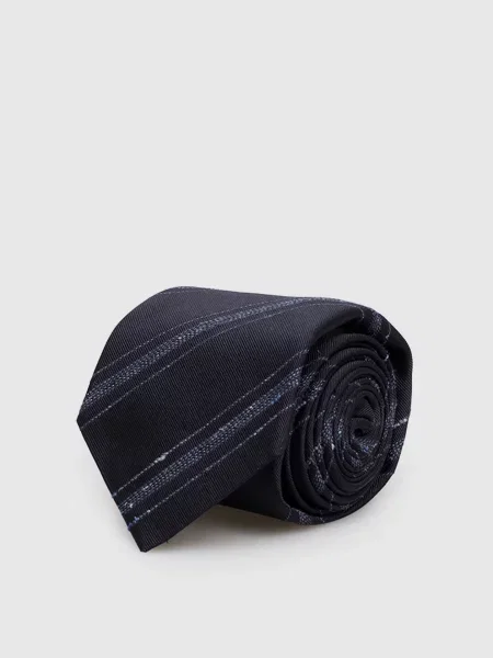 Галстук Brunello Cucinelli в полоску синий