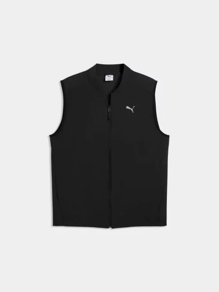 Утеплений жилет PUMA Tech Woven Gilet комбінований верх чорний
