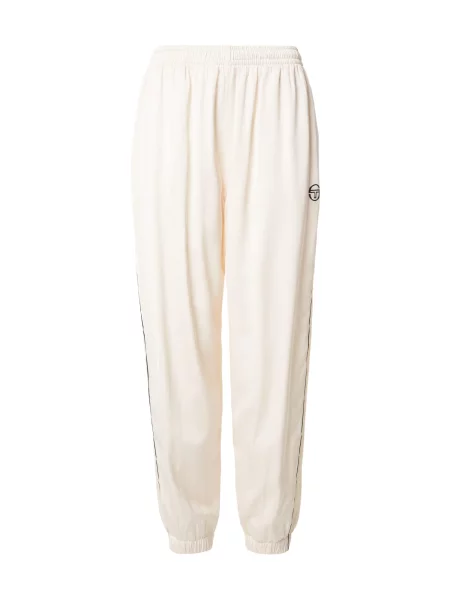 Sergio Tacchini Pantaloni Metropolitan ecru negru
