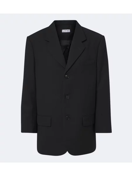 Sacou Loewe de lână negru