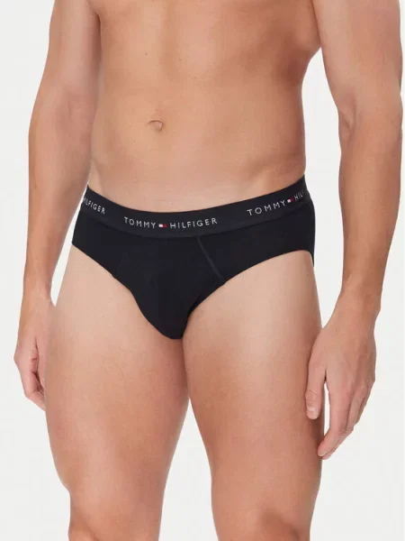 Hlačke Tommy Hilfiger Underwear črna