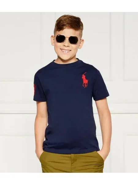 Polo Ralph Lauren Póló Sötétkék Regular Fit kék