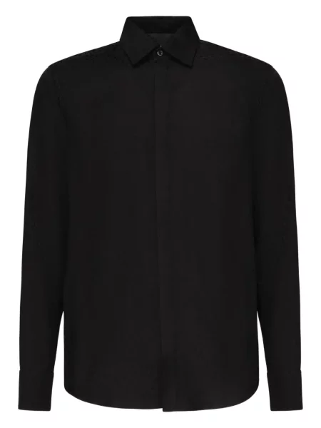 Класическа с яка риза John Richmond черно