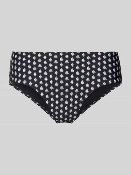 Figi bikini z aplikacją z metką model PALM BOARDER GEO' Marc O'polo czarne