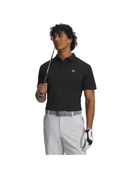 Tricou polo Under Armour negru