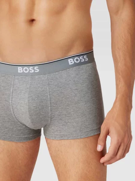 Obcisłe bokserki z elastycznym z logo w zestawie 3 szt. Boss