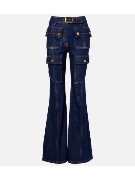 Blugi evazați Zimmermann evazate albastru