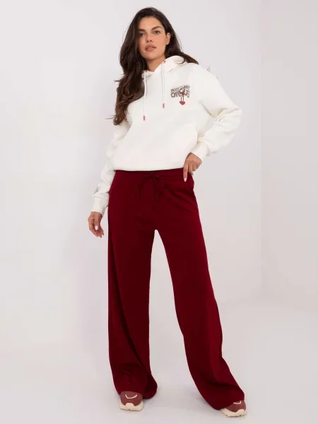 Pantaloni sport Relevance bordo