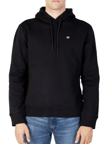 Hoodie Napapijri črna