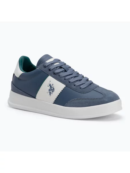 Férfi cipő U.S. Polo Assn. kék/fehér. Méret: 41 EU fehér