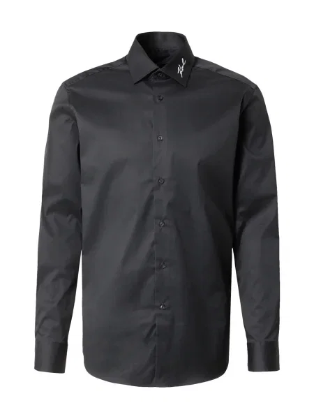 Karl Lagerfeld Cămașă negru alb