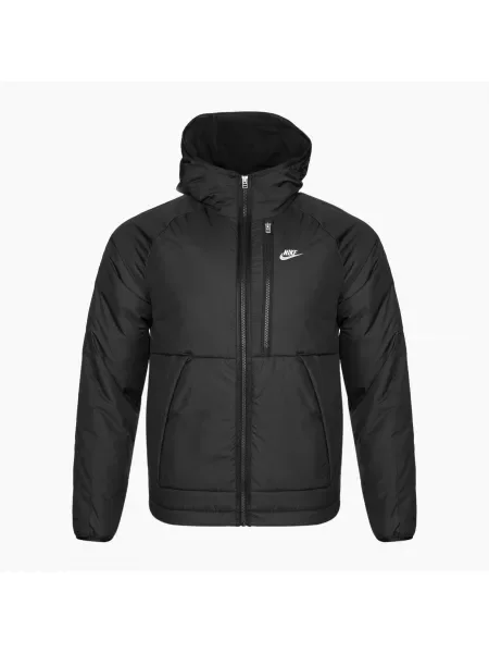 Jachetă izolată Nike Sportsewar Therma- Fit Repel pentru bărbați Dark Smoke Grey/dark smoke grey/white alb