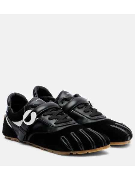 Semišové tenisky Coperni černé