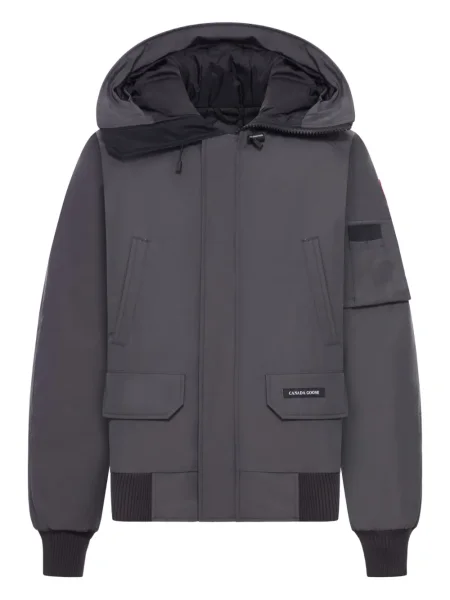 Geacă Canada Goose cu autograf gri