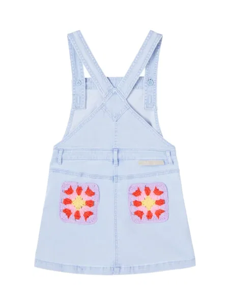 Gyerek denim ruha Stella Mccartney kék