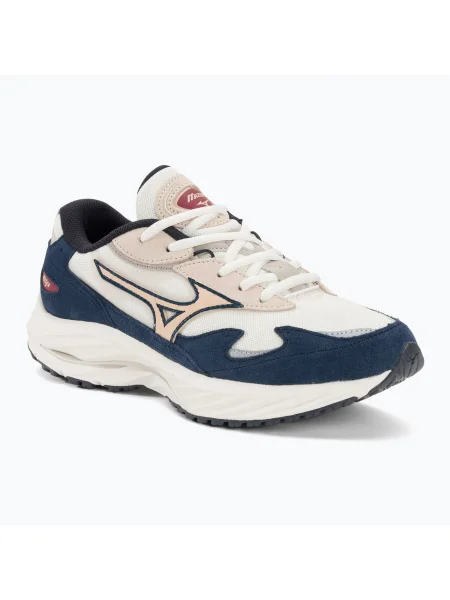 Olcsóbban. Mizuno Wave Rider Beta swhite/shiftsand/kék cipő. Méret: 37 UK fehér