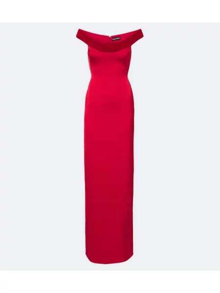 Rochie David Koma din satin roșu