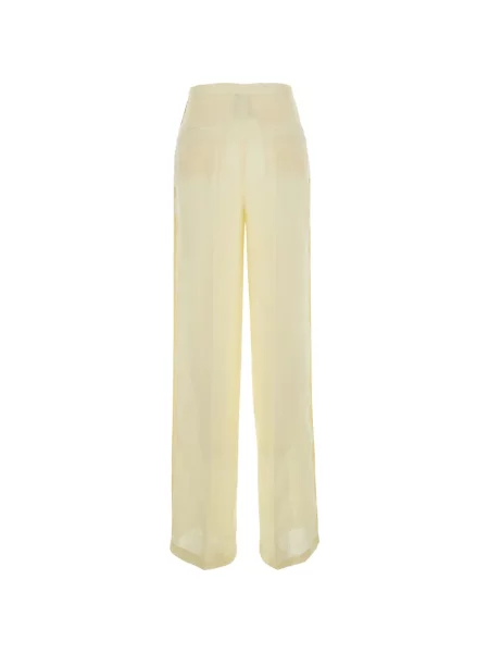 Pantaloni Semicouture de in galben