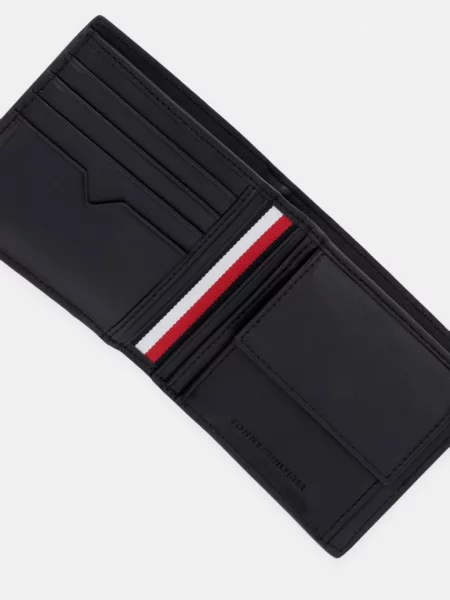 Tommy Hilfiger portfel skórzany czarny