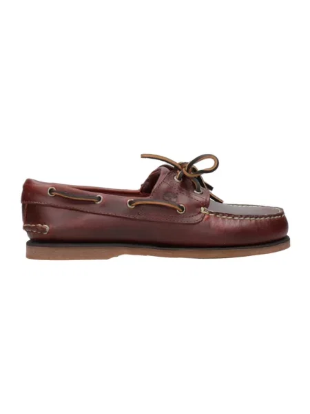 Półbuty Timberland skórzane klasyczne brązowe