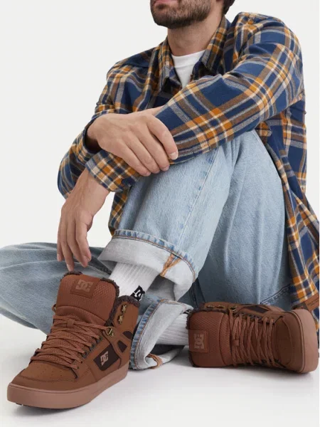 Кроссовки Dc Shoes коричневые