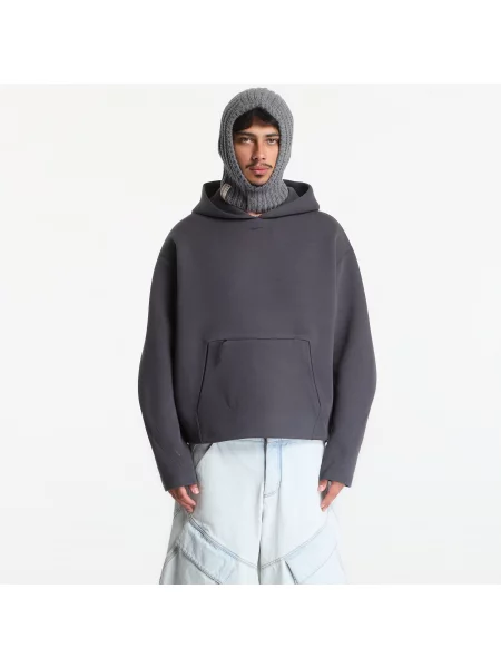 Hanorac cu glugă Nike din fleece negru