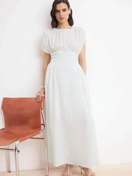 Trendyol Rochie de vară alb