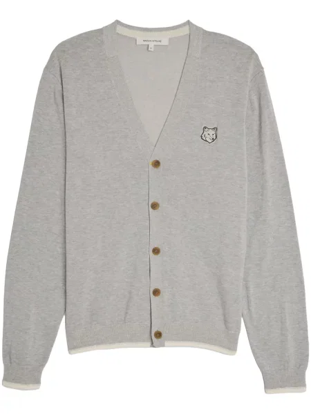 Cardigan Maison Kitsune gri