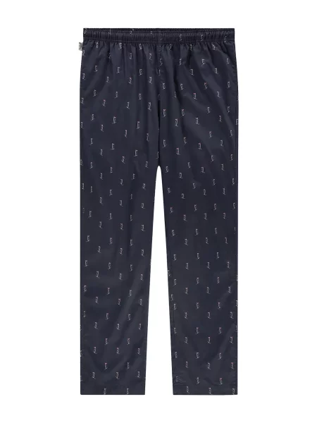 Pockies Pantaloni de pijama Ski Man bleumarin / roșu alb