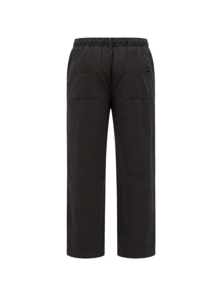 Pantaloni Superdry cu cordon negru