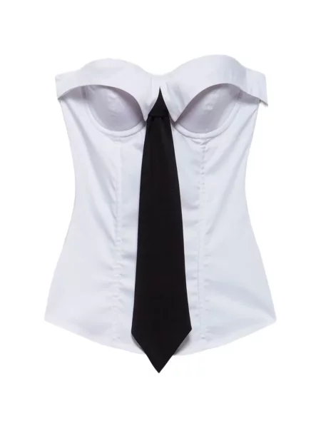 Bluzka Aniye By wiązana biała