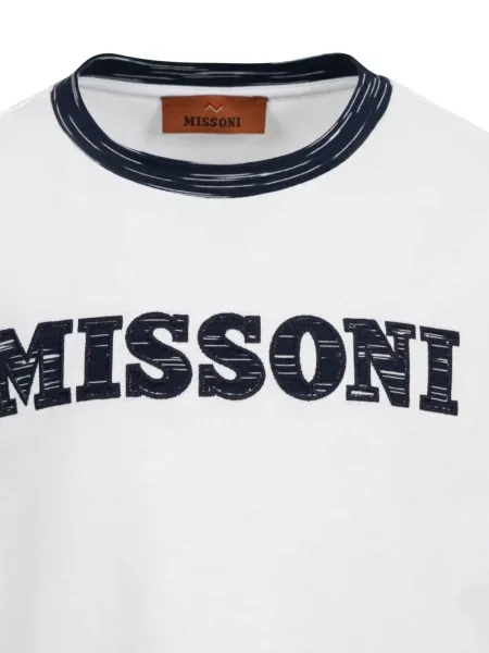 Dětské tričko Missoni bílé