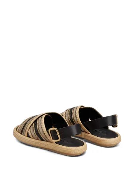 Sandale Tod's cu dungi cu bretele