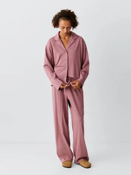 Piżama Teen XS-S MANGO TEEN różowy
