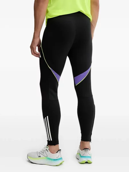 Pruhované běžecké běžecké boty Adidas Run 70S s potiskem černé